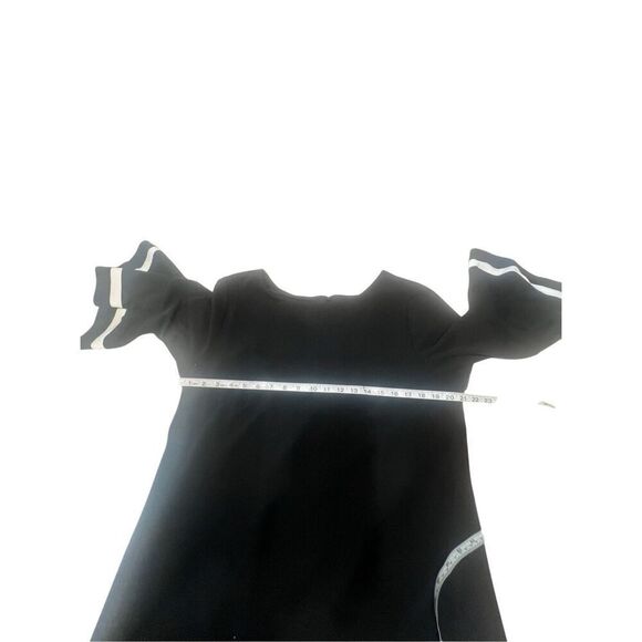 MSK Bell Sleeve Dress Black/White Sz 18 NWT - Picture 6 of 7